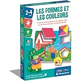 Clementoni - Éducation - Les Formes et les Couleurs - 3 Modes de Jeu - Activités Éducatives d'Association et d'Observation -