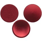 DGZZI 3PCS Metal Shutter Release Buttons Camera Shutter Release Buttons Red Concave Convex Flat Aluminum Alloy Camera DSLR Universal Button Accessories