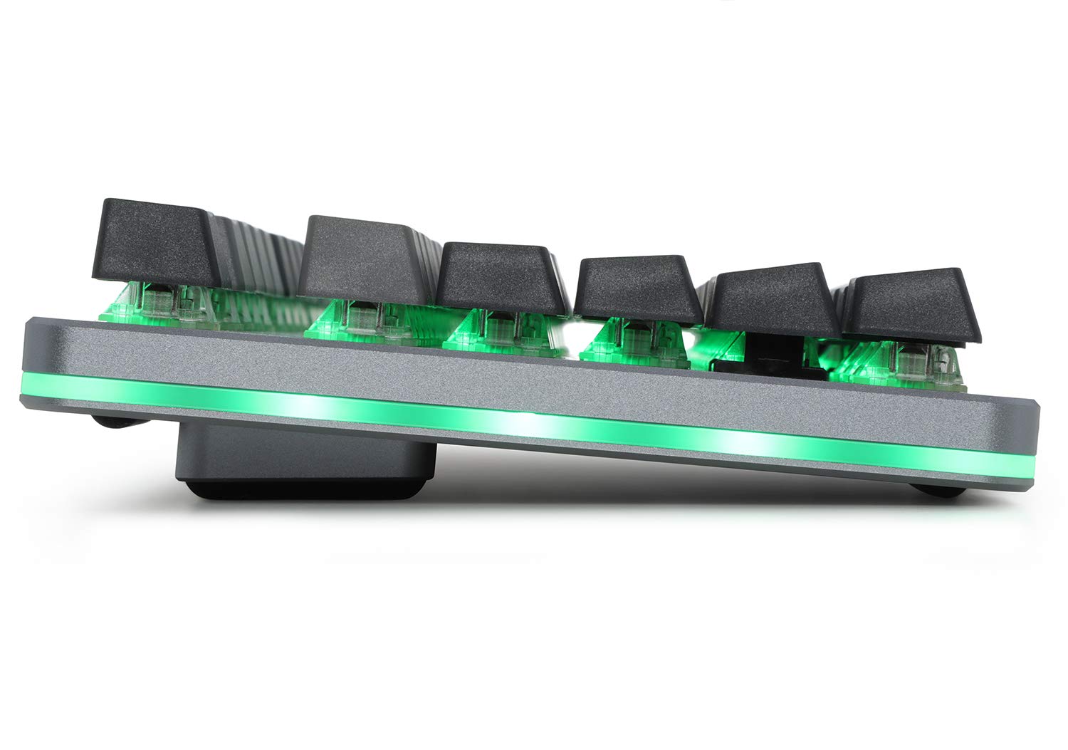 DROP CTRL Mechanical Keyboard — Tenkeyless TKL (87 Key) Gaming Keyboard, Hot-Swap Switches, Programmable Macros, RGB LED Backlighting, USB-C, Doubleshot PBT, Aluminum Frame (Halo True, Gray)