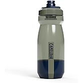CamelBak Podium Bike Squeeze Water Bottle Mercury Fog, 21oz