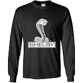 Shelby Cobra Long Sleeve T-Shirt American Classic Muscle Car Ford Mustang Tee