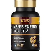 XKQ Men’s Vitality Support Supplement – Daily Energy & Performance Formula for Adult Men | Supports Circulation, Stamina & Confidence | Herbal & Amino Blend | 30 Tablets | 3rd Party Tested