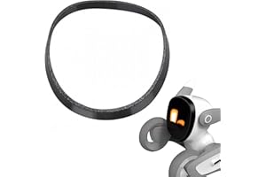 LUAATT Ultimate Face Bumper Protection Compatible with Loona Petbot,Flexible Face Guards for Robot Dog(Black)