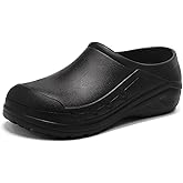 TEYTAP Chef Shoes Men Women Non Slip Work Shoes Water Proof Closed Toe Clogs for Nurse Kitchen Restaurant Food Service