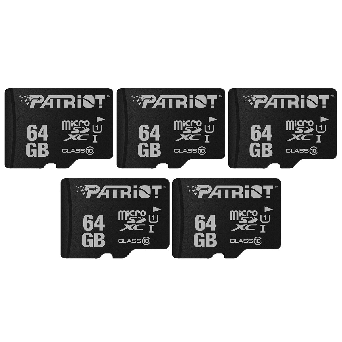 Patriot Memory LX Series micro SD Flash Memory card 32GB - PSF64GMDC105-5 PACK