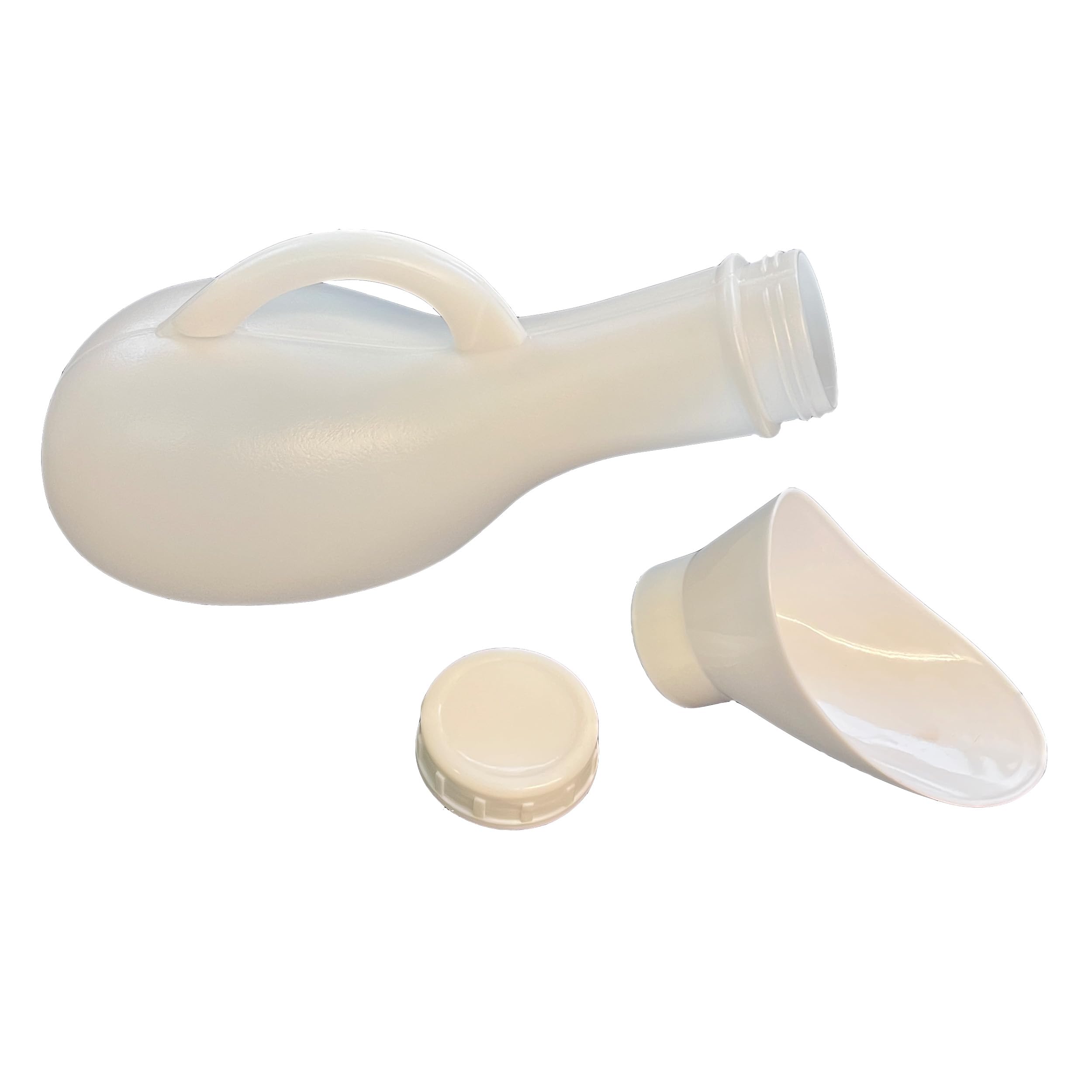 Unisex Leakproof Portable Urinal - Ideal for Car Travel Camping Caravan Festivals Children Elderly (Clear)