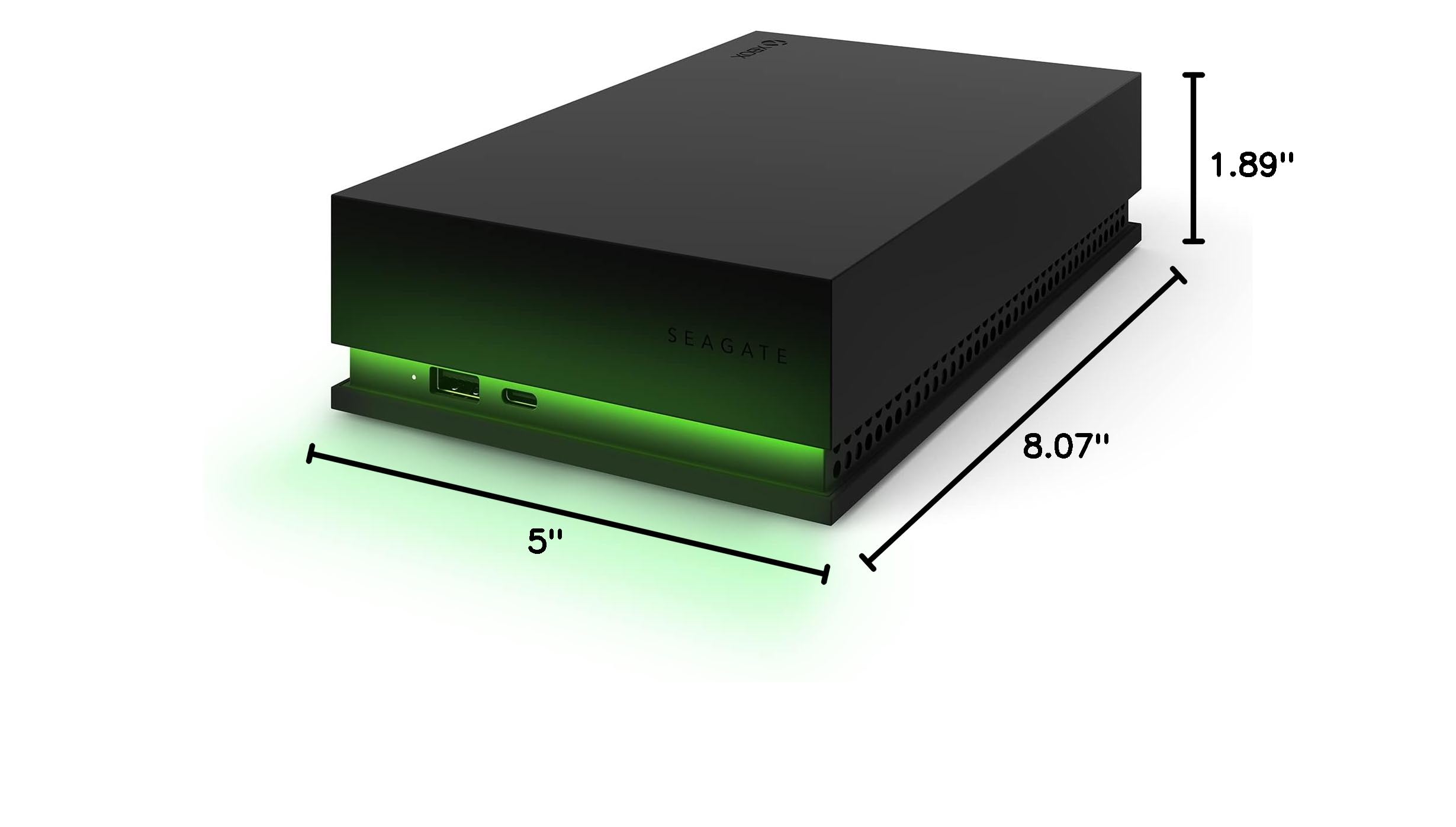 Seagate Game Drive Hub 8TB USB 3.2 Gen 1 External Hard Drive for Xbox, Black