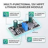 Fafeicy 12V 1A MPPT Solar Controller Module Lithium Lifepo4 Battery Charger Car view 6