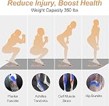 StrongTek Portable Wooden Slant Board Adjustable Calf Stretcher view 5