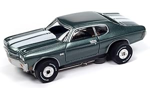 AW AUTO World AutoWorld SC409-1 Thunderjet John Wick 1970 Chevy Chevelle HO Scale Electric Slot Car