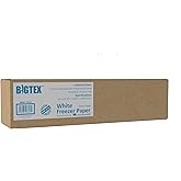 White Freezer Paper 18 inch x 175 feet, 2” Core, 1 Roll, 40lb. Big Tex by ALLIANCE – Food Grade Paper W/Side Cutter, Made in the USA