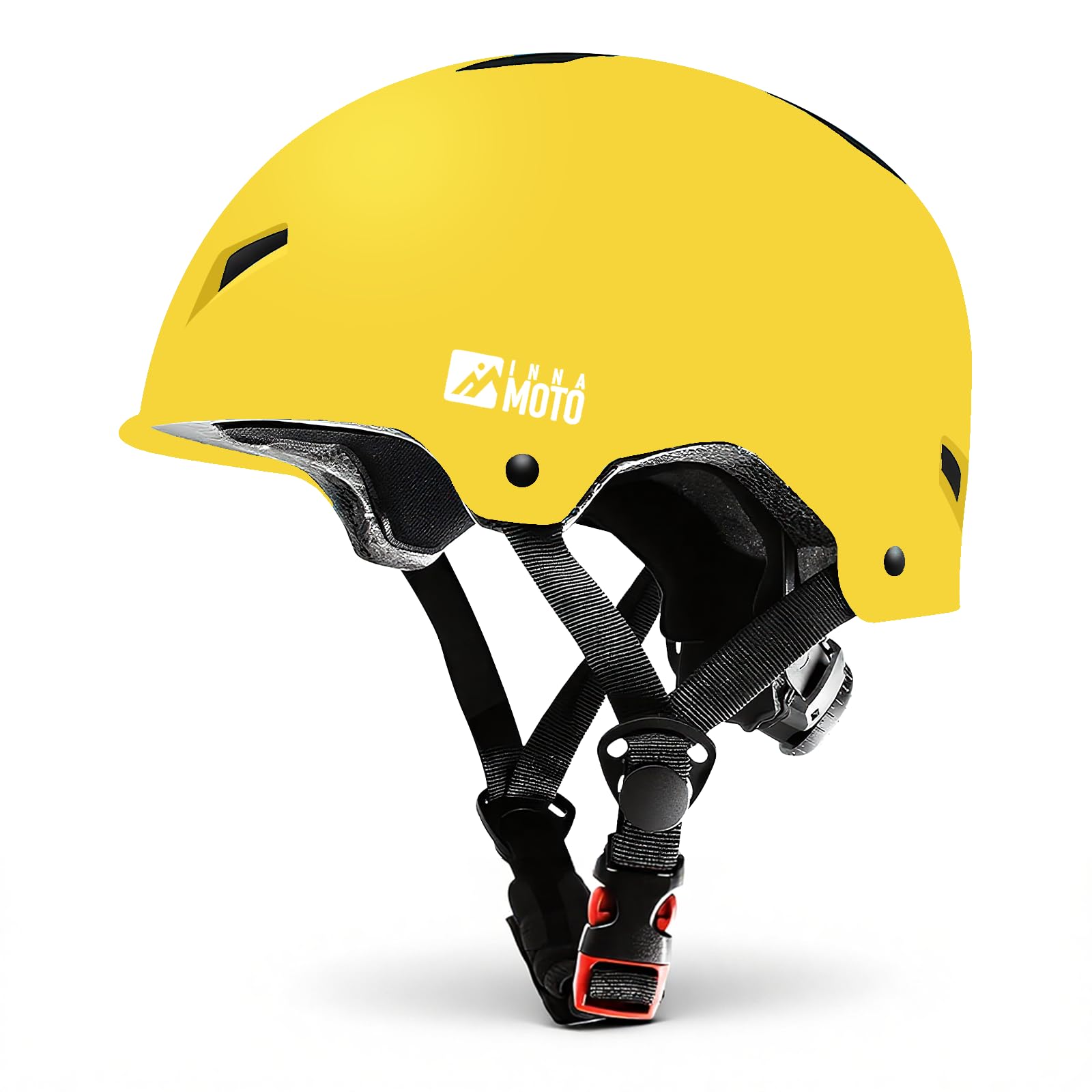 Skateboard Helmet for Adults - Adjustable Certified Safety Adults Helmet for Skateboarding Bike Bicycle Scooter Cycling Skate Skating Multisport Helmets for Women Men Boys Girls Kids Youth Image