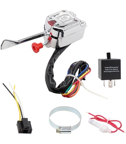 United Pacific 5007R: Universal Heavy Duty Clamp-On Turn Signal Switch - View #10