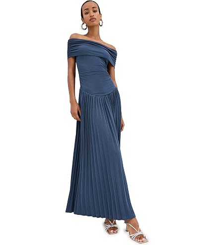 staud hawthorne maxi dress Women's Dress, Black/Ivory, M at Amazon Women's Clothing store Packaging:1 Each / Each eid abaya Accessorize with dangly earrings Navy Blue Dress And