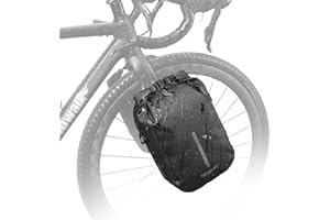 Rhinowalk Bike Front Fork Bag Waterproof Bike Pannier Bag Saddle Bag Shoulder Bag 6L for E-Scooter Mountain Bike Accessories