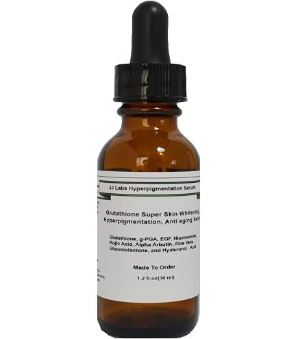Glutathione Best Skin Brightening, Anti Aging Serum with Hyaluronic Acid (1.2oz) : Beauty & Personal Care