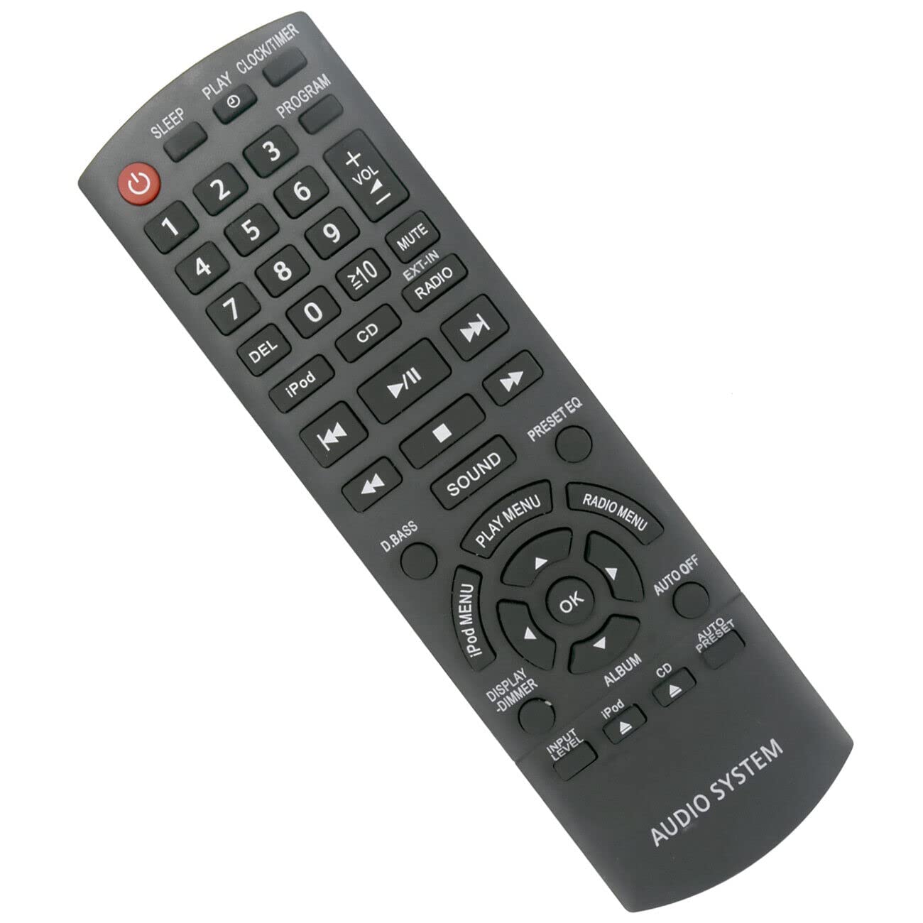 N2QAYB000641 VINABTY Replace Remote Control Fit for Panasonic stereo system SA-HC35 SC-HC35 SC-HC55 SC-HC55DB
