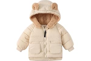 Kids down Boys/Girls Cotton Clothes Solid Color Autumn/Winter Cute Hooded Zipper Coat Party Baby Boy Bubble Coat