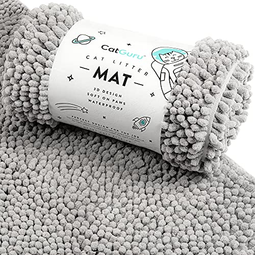 CatGuru Cat Litter Mat, Medium, Extra Large, XXL, Waterproof Box