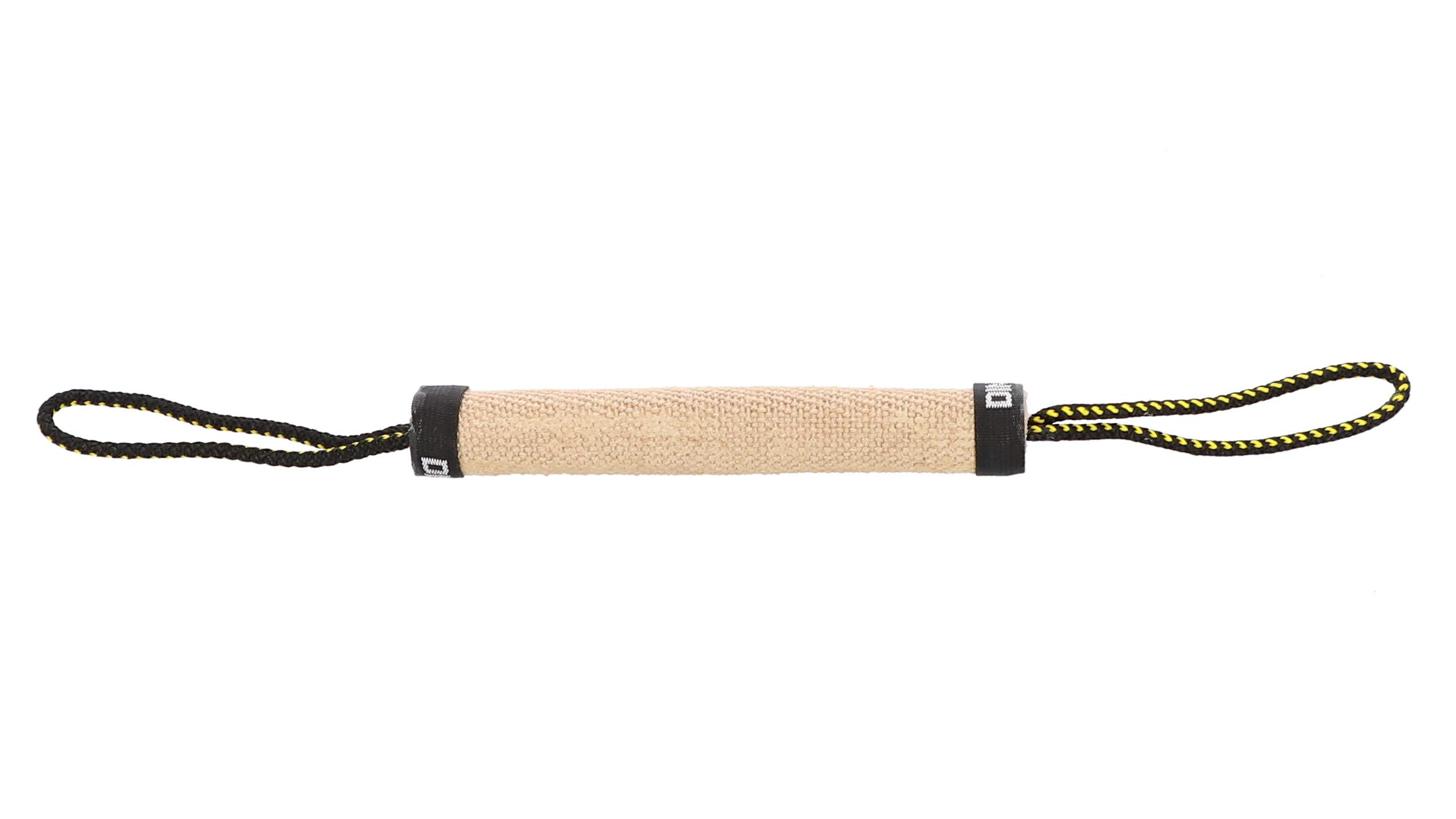 DINGO GEAR Jute Roller Bite Tug 2 Handles Reinforced for Bite Training K9 IGP Fun S00157,25x3 cm