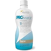 Medtrition Liquid Collagen Peptides Type I &amp; III &ndash; 10 Grams Protein per 1 oz &ndash; ProSource Protein Liquid - Neutral - 30 Fl Oz (Pack of 1)