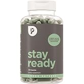 Pure for Men Stay Ready Fiber + Odor Defense, Men's Fiber Supplement, 150ct | Psyllium, Chia & Flax Fiber + Chlorophyll for R