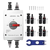 32A DC 1200V PV Solar Disconnect Switch, IP66