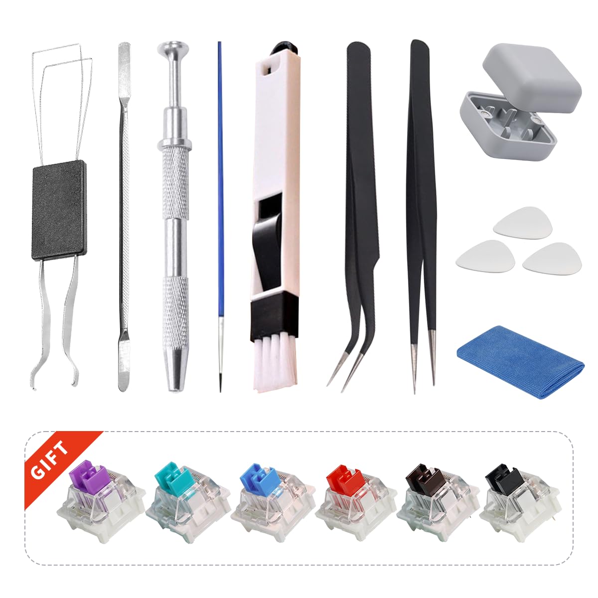 Swetch Tools Mua MATHEWKBD Mechanical Keyboard DIY Kit for Lube and Cleaning, Switch ...