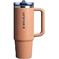 Stanley Quencher ProTour Flip Straw Tumbler with Leakproof Lid 30 oz | Built-In Straw and Handle | Cup Holder Compatible for Travel | Insulated Stainless Steel Cup | BPA-Free | Toast VRT