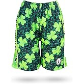 Flow Society Shamrock Flow Boys Lacrosse Shorts | Boys LAX Shorts | Lacrosse Shorts for Boys | Kids Athletic Shorts for Boys