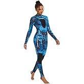 Seaskin Spearfishing Wetsuit for Womens, 1.5mm 3mm Neoprene Full Body Diving Suits