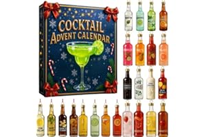 2025 Cocktail Advent Calendar,24 Days Cocktail Countdown Calendar,a Daily Tasting Journey Through the World,Holiday Countdown