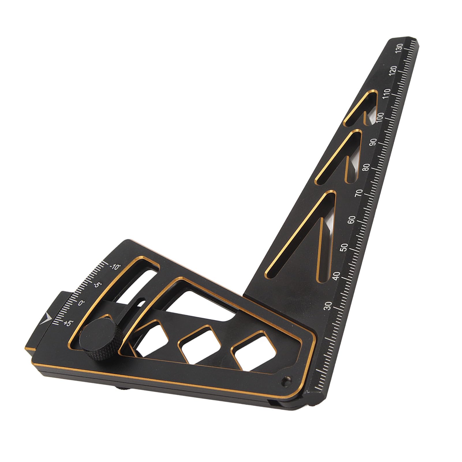 Camber Multi Angle Measuring Tool, Multifunctional Inclined Ruler, Compact and Portable Aluminum Alloy Material, for Home Games Car