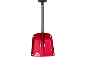MSR Operator T-Handle Snow Shovel Red