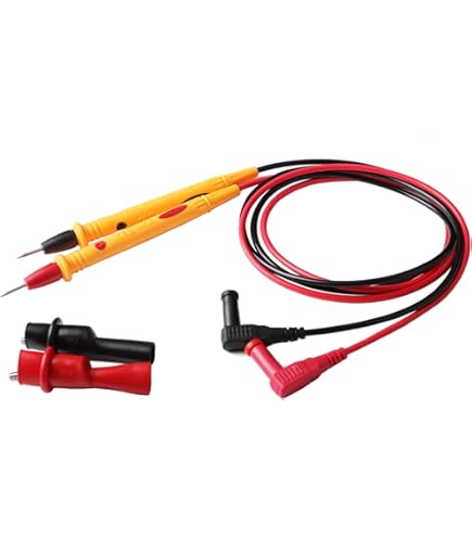 Uxcell 2-Pack Test Lead Probes - 37.4-inch Multimeter Leads With 4mm Banana Plugs, 1000V 10A Rating