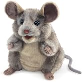 Folkmanis Gray Mouse Hand Puppet