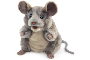 Folkmanis Gray Mouse Hand Puppet