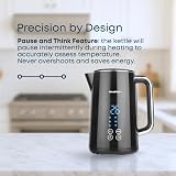 WEEKETT Alexa Smart Kettle 1.7L 3000W Temperature Control BPA Free Black view 7