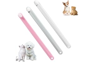 JGocot 3Pack Small Dog Toothbrushes,Cat Toothbrush,Soft Micro Nano Bristle for Sensitive Gum&Teeth Toothbrush for dog Teeth C