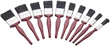 Fit For The Job 10 pc Paint Brush Set Mixed Sizes 0.5" 1" 1.5" 2" view 2