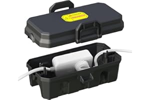 SZAOYU Small Waterproof Electrical Connection Box (5.5X 3.5 x 2.8 inch),Weatherproof Extension Cord Box, IP54 Waterproof Protect Timer Outlet Plug, Extension Cables,Holiday Light Decoration