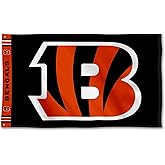 Cincinnati Bengals Printed Header 3x5 Foot Banner Flag