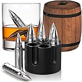 Gifts for Men Dad Fathers Day, Whiskey Stones, Him Husband Boyfriend Gifts for Birthday Anniversary, Unique Wedding Housewarm