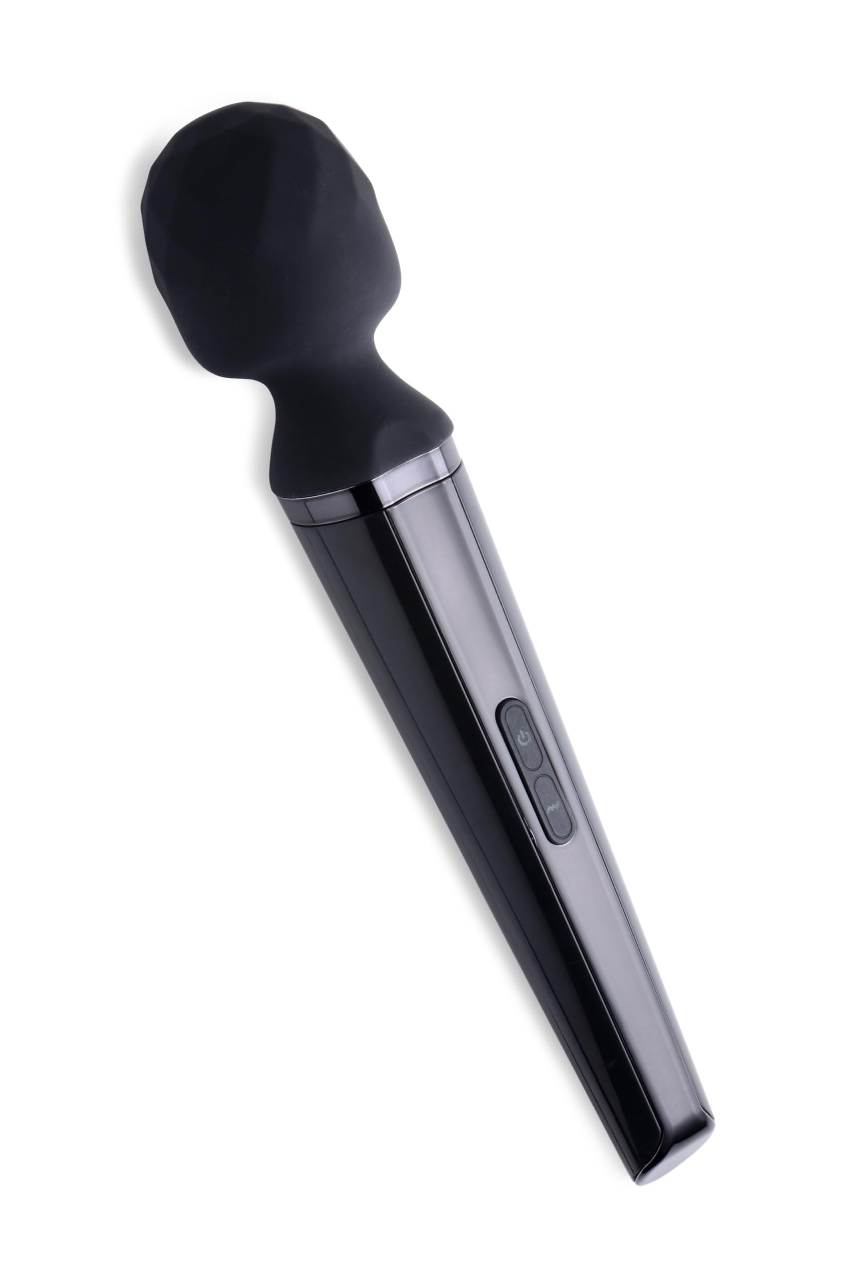 Wand Essentials Diamond Head 24x Rechargeable Silicone Wand Massager โ Ultra Powerful Personal Massager & Vibrator for Women, Waterproof with 8 Vibration Settings, Premium Body Safe Silicone for Targe