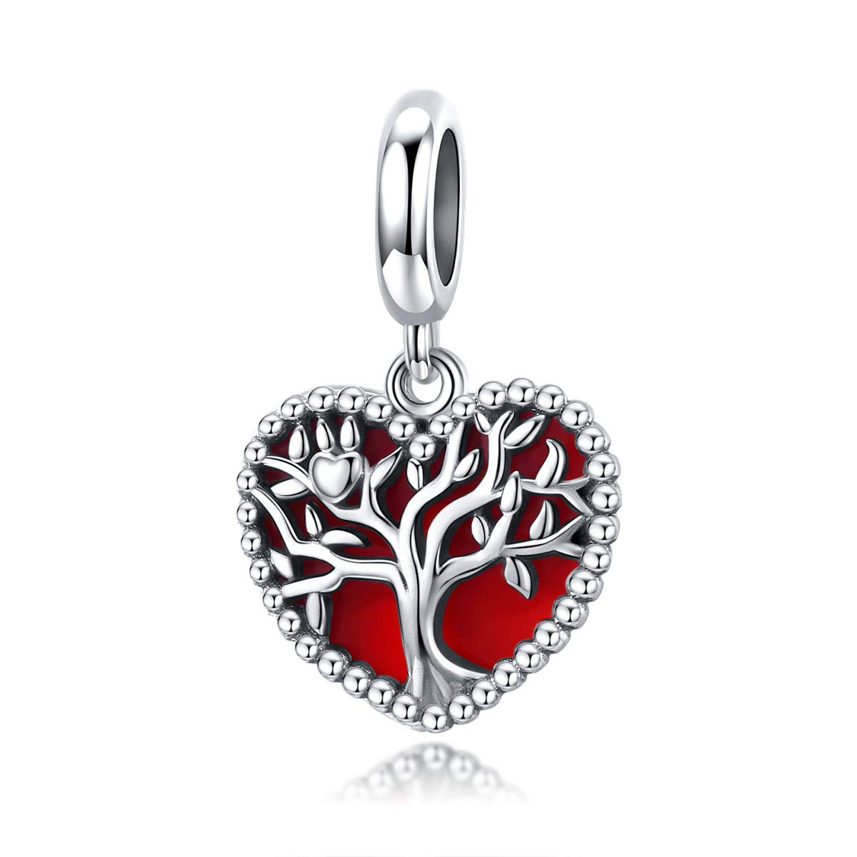 Bijoux Blu 925 Sterling Silver Pendant Charm fit Original Tree of Life Bracelet Necklace DIY Fine Jewellery Accessories