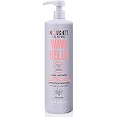 Noughty 97% Natural Wave Hello Curl Defining Conditioner to Condition Enhancing Soften and Define Curls with Sea Kelp Extract and Avocado Oil Sulfate Free Vegan Haircare 33.8fl.oz