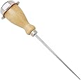 Norpro, Brown Wooden Handle Ice Pick, One Size
