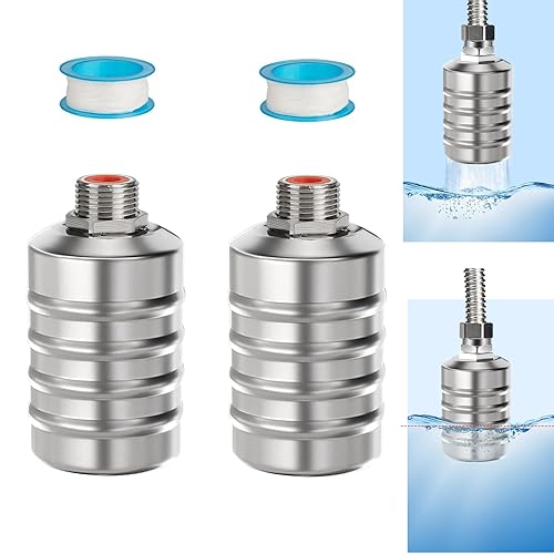 304 Stainless Steel Float Valve For Water Tanks - 1/2" Or 3/4" Automatic Water Level Control For Troughs, Pools