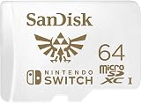 SanDisk 64GB microSDXC Card Licensed for Nintendo Switch SDSQXAT-064G-GNCZN