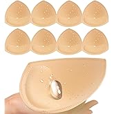 Adamotto Waterproof Bathing Suit Inserts 4 Pairs Push Up Bra Pads Inserts Removable for Swimsuits Sport Bikini